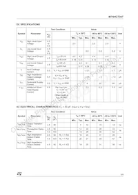 M74HCT367RM13TR Datasheet Page 3