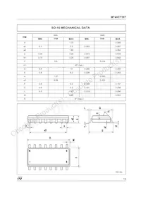 M74HCT367RM13TR Datasheet Page 7