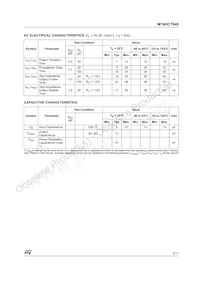 M74HCT640B1R Datasheet Page 5