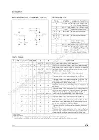 M74HCT646RM13TR Datenblatt Seite 2