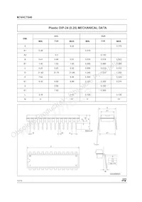 M74HCT646RM13TR Datasheet Page 10