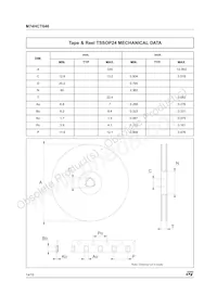 M74HCT646RM13TR Datasheet Page 14