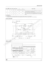 M74HCT652RM13TR Datasheet Page 3