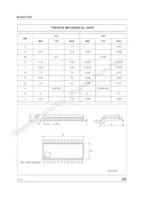 M74HCT652RM13TR Datasheet Page 12