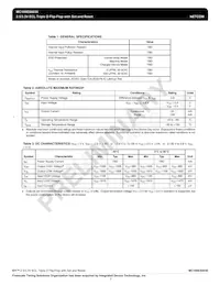 MC100ES6030EG Datasheet Pagina 2