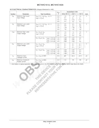 MC74HC161ADR2 Datasheet Page 4