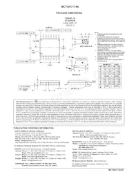 MC74HC174ADTR2 Datasheet Pagina 8