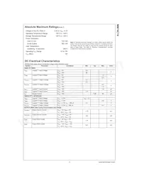 MM74C74MX Datasheet Page 3
