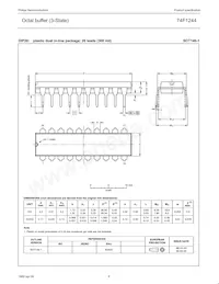 N74F1244D Datasheet Page 6