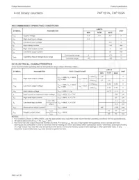 N74F161AN Datasheet Page 7