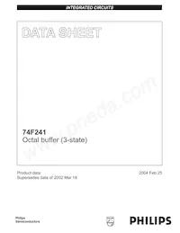 N74F241D Datasheet Copertura