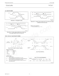 N74F241D Datasheet Page 6