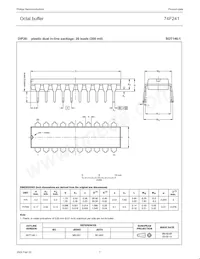 N74F241D Datasheet Page 7