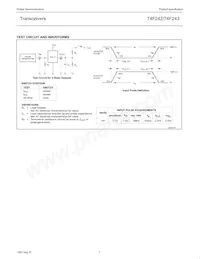 N74F243D Datasheet Page 7