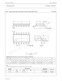 N74F243D Datasheet Page 9