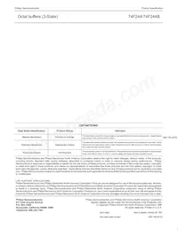 N74F244BN Datasheet Pagina 12