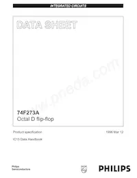 N74F273AD Datasheet Cover