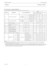 N74F540D Datasheet Page 5