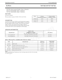 N74F757D Datasheet Page 2