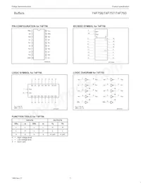 N74F757D Datasheet Page 3