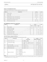 N74F757D Datasheet Page 6