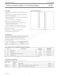 N74F821N Datasheet Page 2