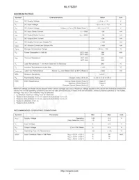 NL17SZ07XV5T2 Datasheet Page 2
