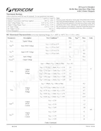 PI74ALVCH16823A Datasheet Page 3