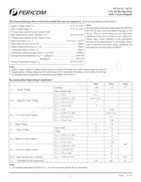 PI74AVC+16721A Datasheet Page 3