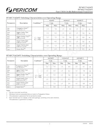 PI74FCT16245TVEX Datasheet Page 5