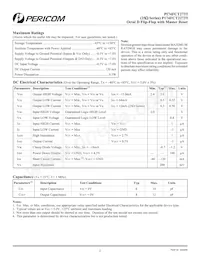 PI74FCT273ATQ Datasheet Page 2