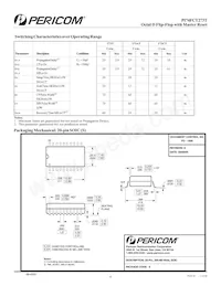 PI74FCT273TSE Datasheet Page 4