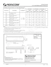 PI74LPT16245CAEX Datasheet Page 5