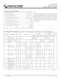 PI74ST1G125TEX Datasheet Page 2