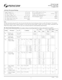 PI74STX1G08CX Datasheet Page 2