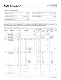 PI74STX1G32CX Datasheet Page 2