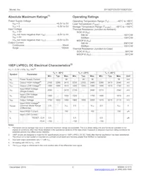 SY10EP33VZG-TR Datasheet Page 3