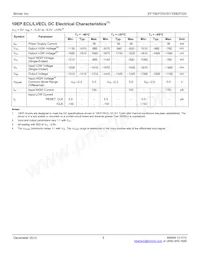 SY10EP33VZG-TR Datasheet Page 5