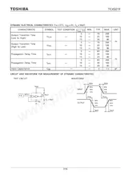 TC4S01F(T5L Datasheet Page 3