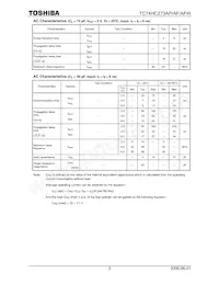 TC74HC273APF Datasheet Page 5