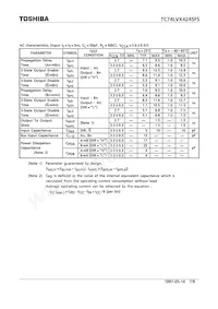 TC74LVX4245FS(EL Datasheet Page 7