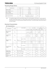 TC74VHC245FTELM Datasheet Page 3