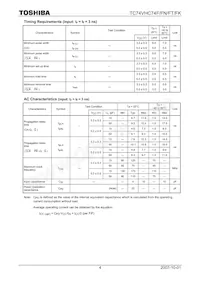 TC74VHC74FTELM Datasheet Page 4