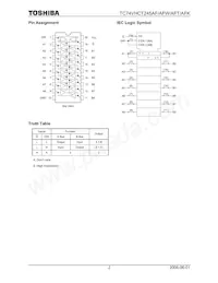 TC74VHCT245AFTEL Datasheet Page 2