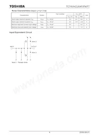 TC74VHCU04FTEL Datasheet Page 4