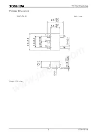 TC7SET00FU Datenblatt Seite 5