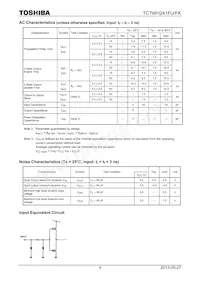 TC7WH241FUTE12LF Datasheet Page 4
