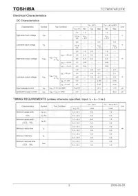 TC7WH74FU(TE12L) Datasheet Pagina 3