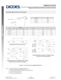 74AHC1G125W5-7 Datasheet Page 6