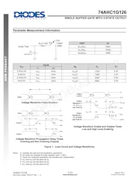 74AHC1G126W5-7 Datasheet Page 6